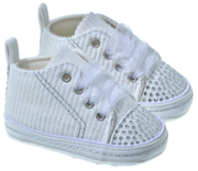 EMC baby schoen wit glitter