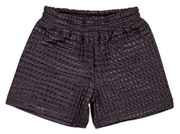 EMC meisjes korte broek leather look