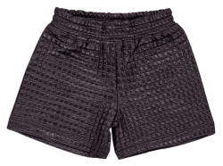 EMC meisjes korte broek leather look