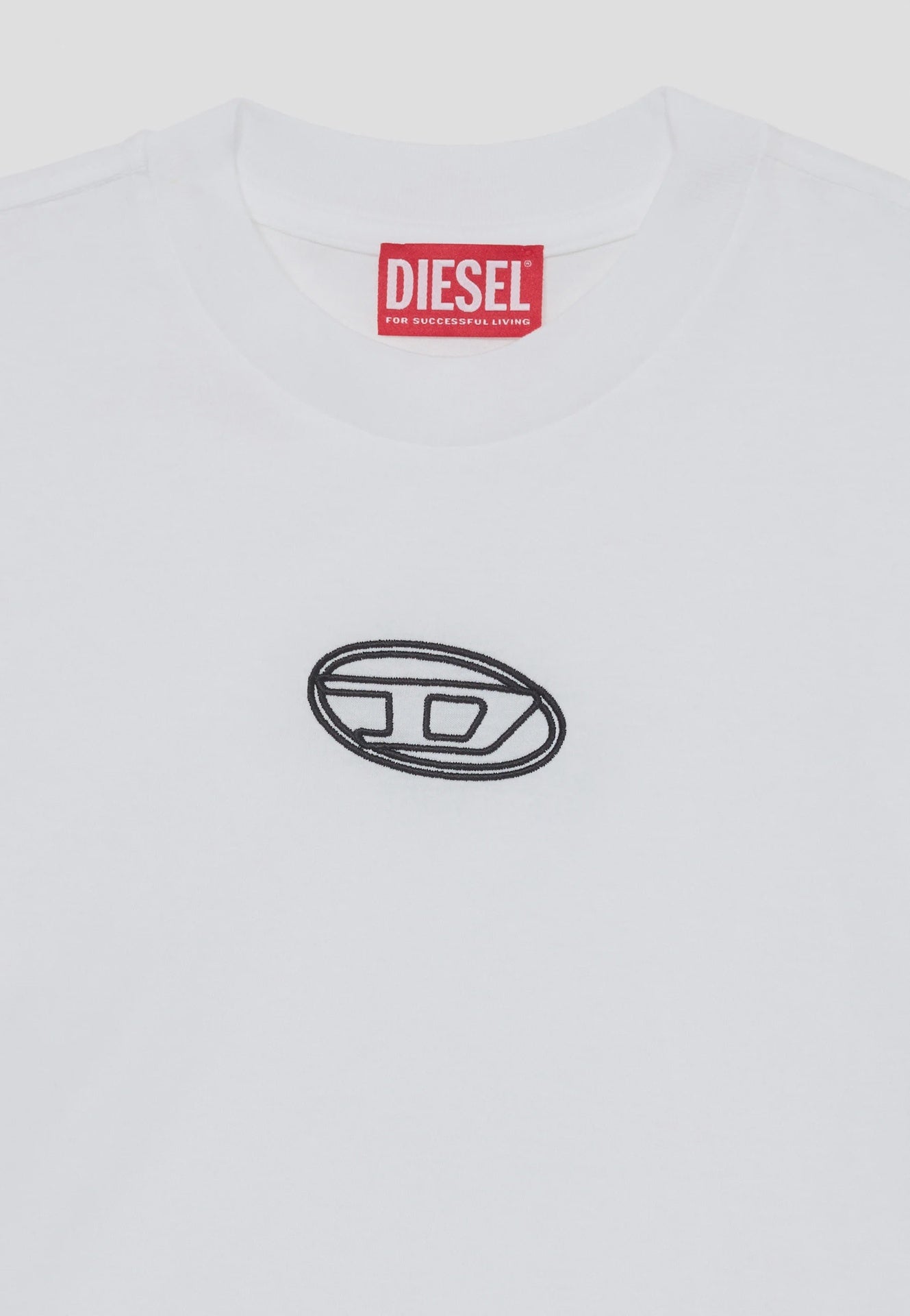 Diesel TIXAN  T-shirt print white