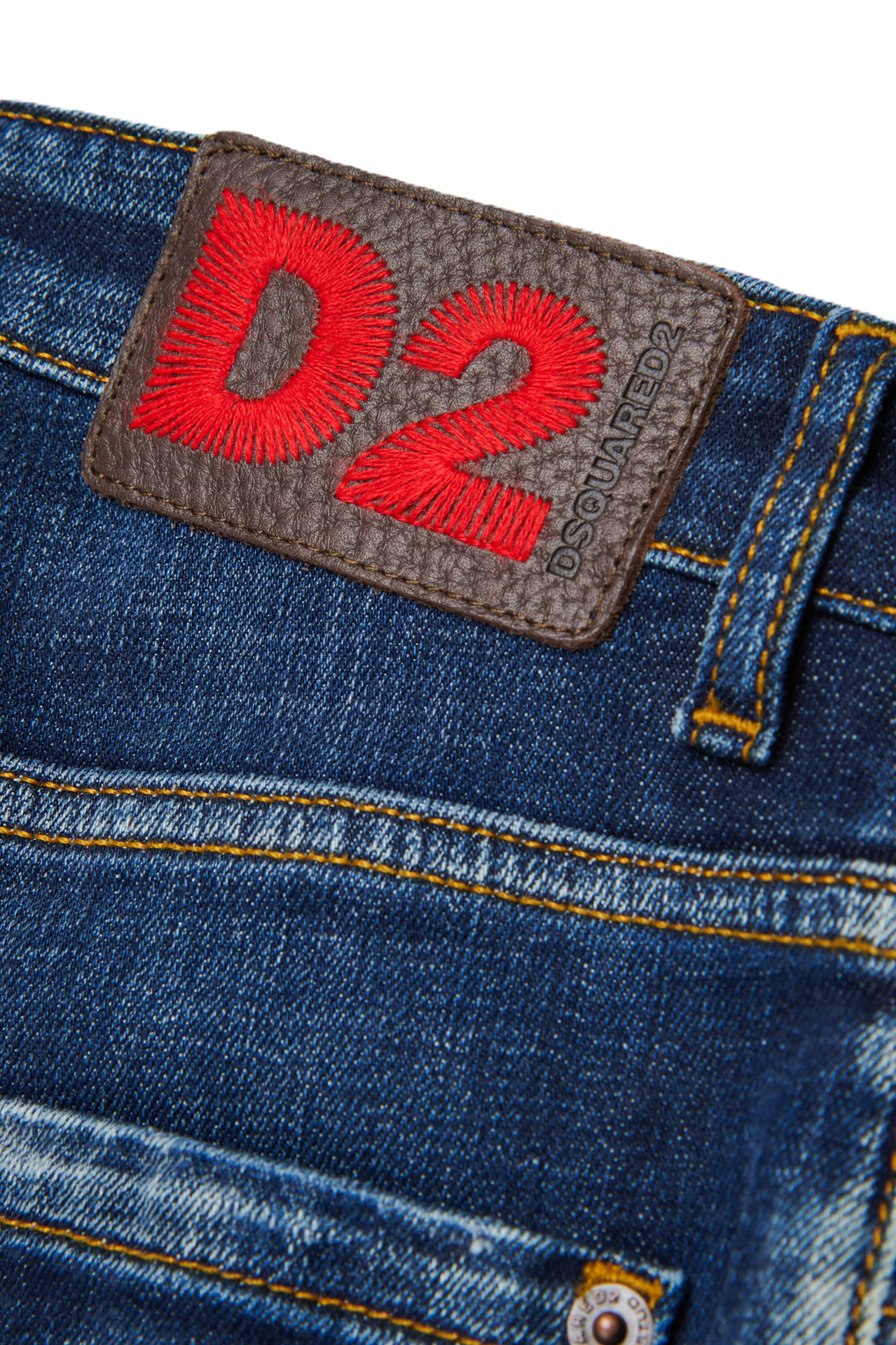 Dsquared2 Regular Dark Blue Jeans