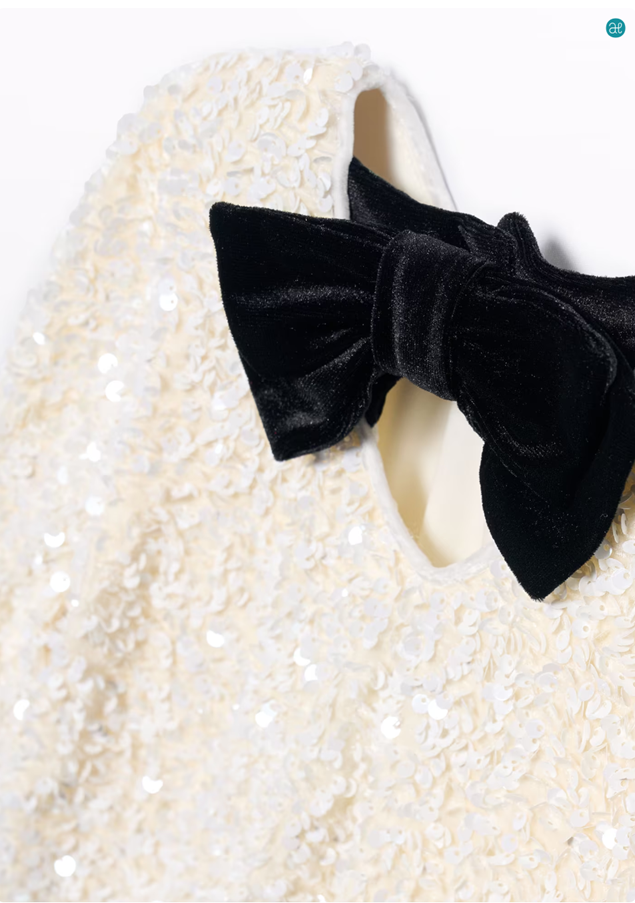 Abel&Lula Sequien velvet dress