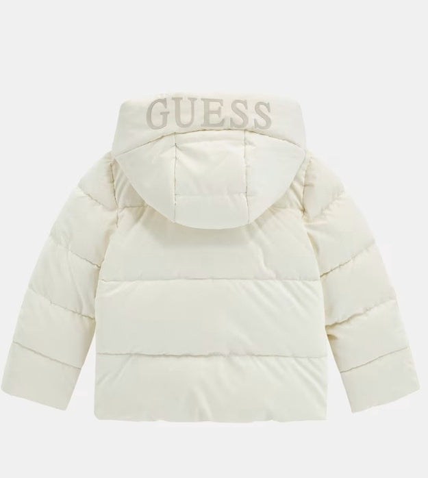Guess HOODED LS PADDED PUFFER wit