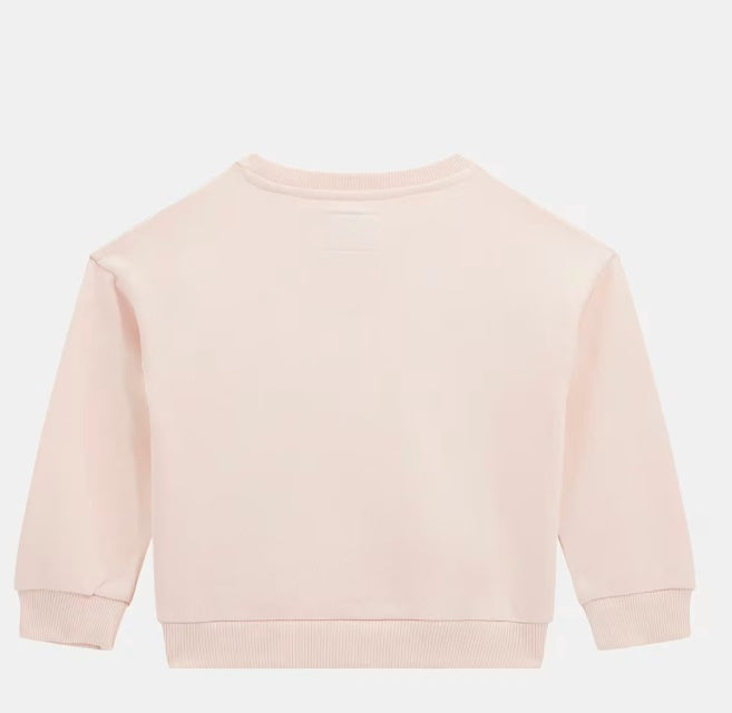 Guess meisjes sweater roze glitter