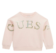 Guess meisjes sweater roze glitter