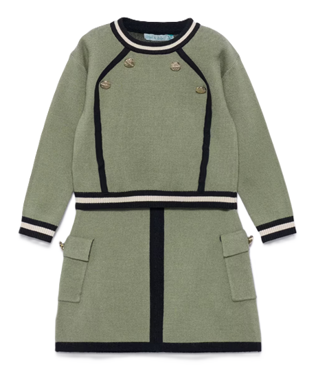 Abel&Lula Knit Skirtset