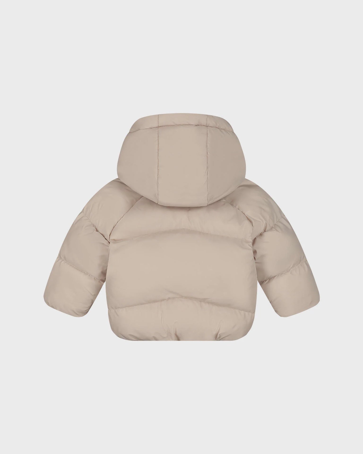 Malelions Baby Signature Puffer Jacket Beige
