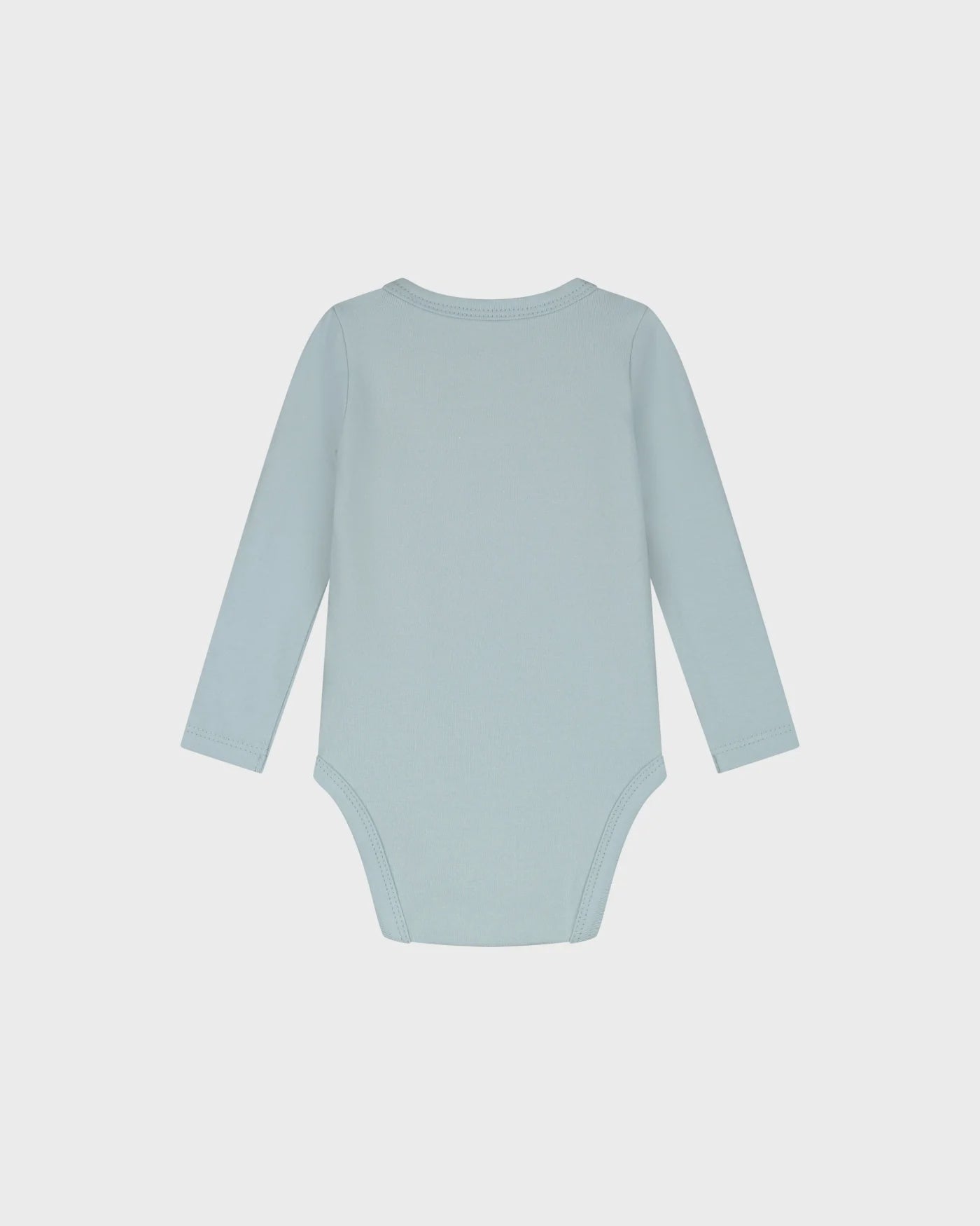 Malelions Baby Long Sleeve Bodysuit Light Blue