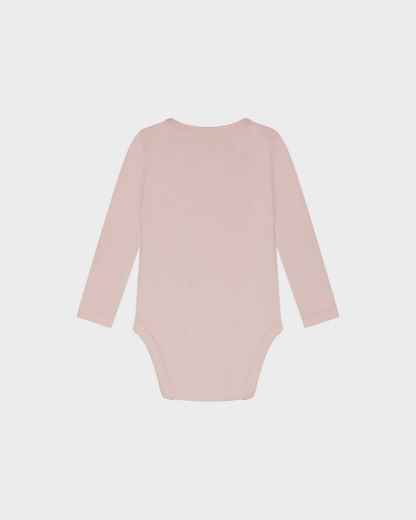 Malelions Baby Long Sleeve Bodysuit  Light Pink