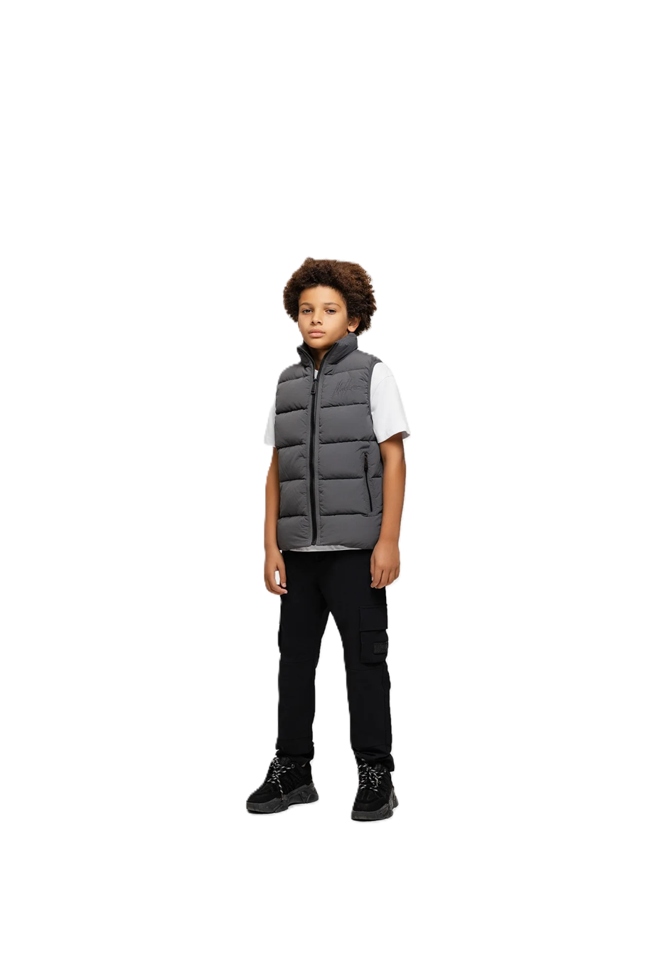 Malelions Junior Matt Crinkle Bodywarmer