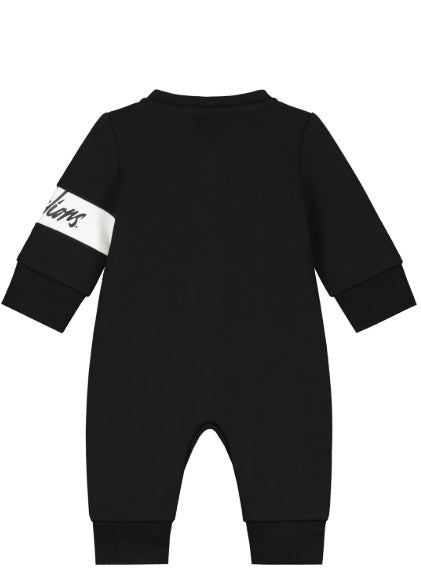 Malelions Baby Crewneck Tracksuit  zwart