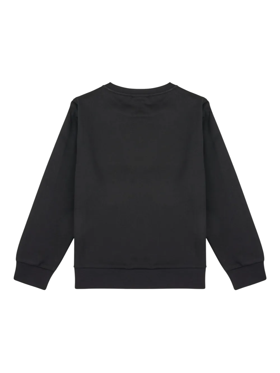 EA7 Sweater met logo zwart