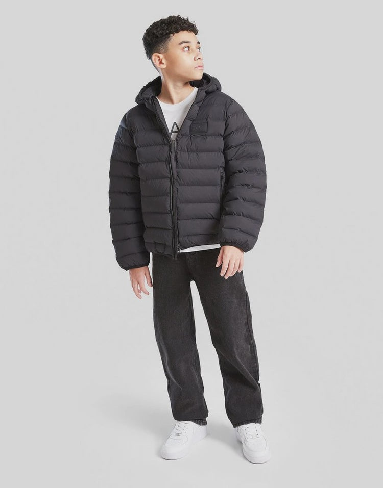 EA7 winterjas zwart