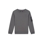 Malelions Junior Nylon Pocket Hoodie antraciet