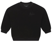 Malelions Baby Towelling Sweater zwart