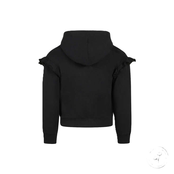 Koko Noko Vest Met Capuchon Zwart