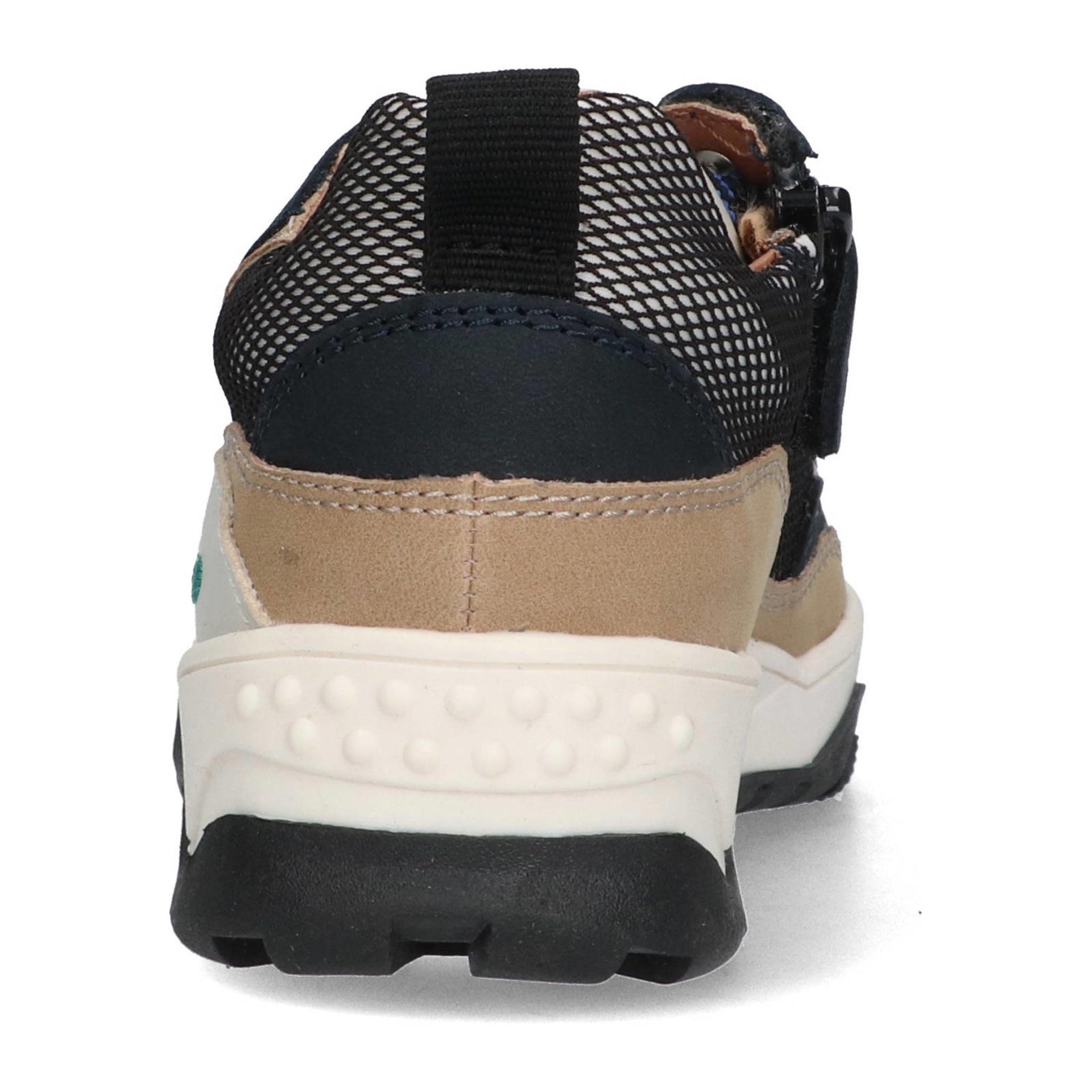 BunniesJr  Cole Chunky chunky leren sneakers beige/blauw