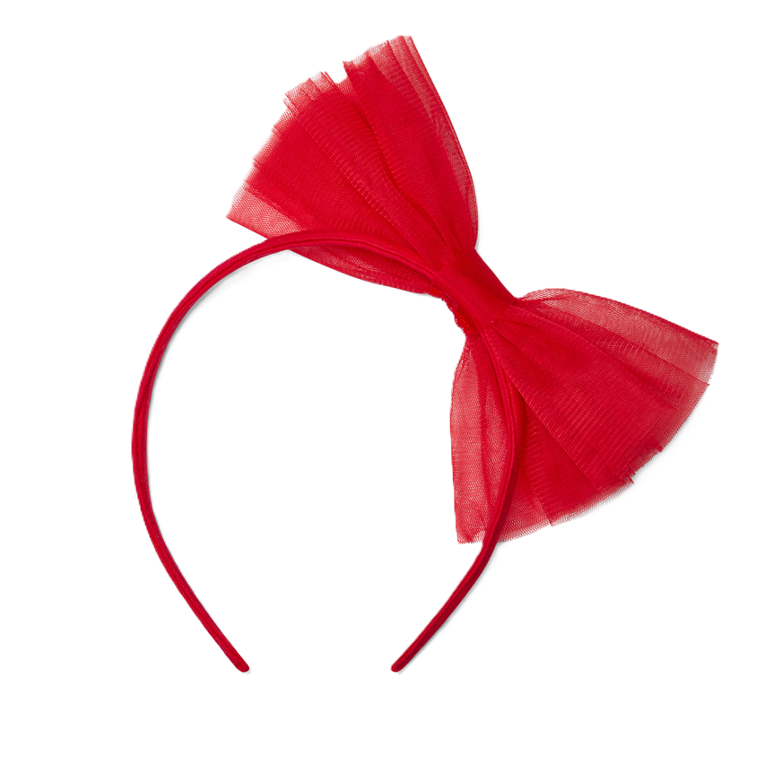 A'dee Lennon Haarband Red Tulle