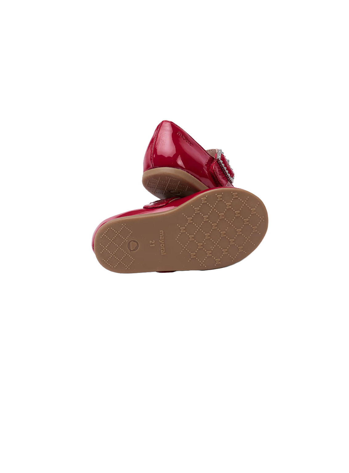 Mayoral Baby buckle Mary Janes Schoenen Rood