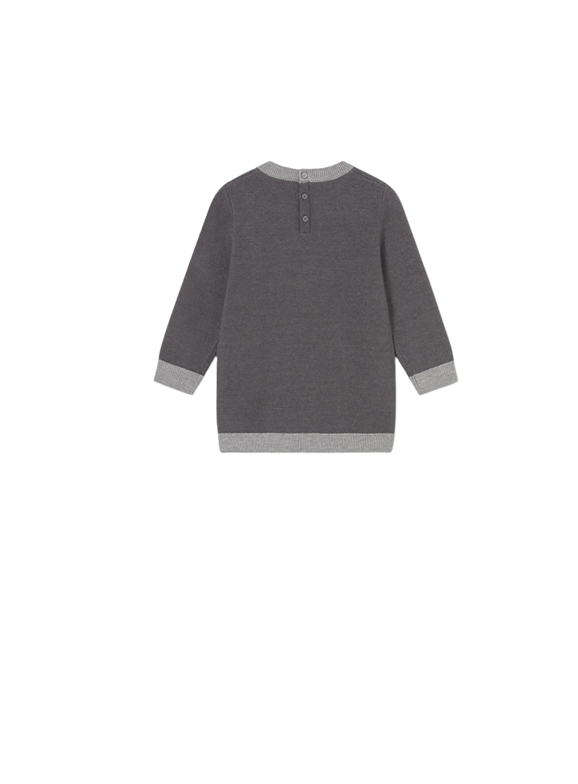 Mayoral Girls Knit Dress Grey
