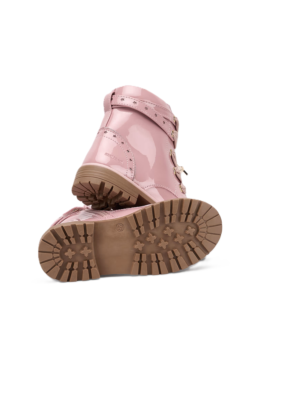 Mayoral Biker Boots Girls Pink