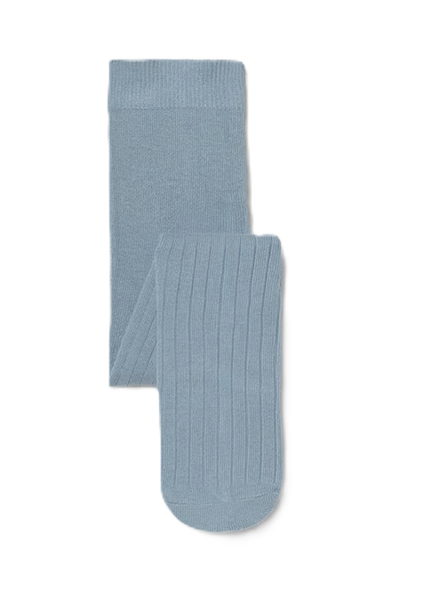 Mayoral Newborn rib knit tights Blauw