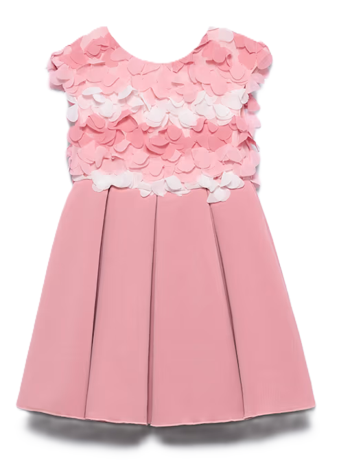 Abel & Lula 3D Bloemen Chiffon Jurk Meisjes
