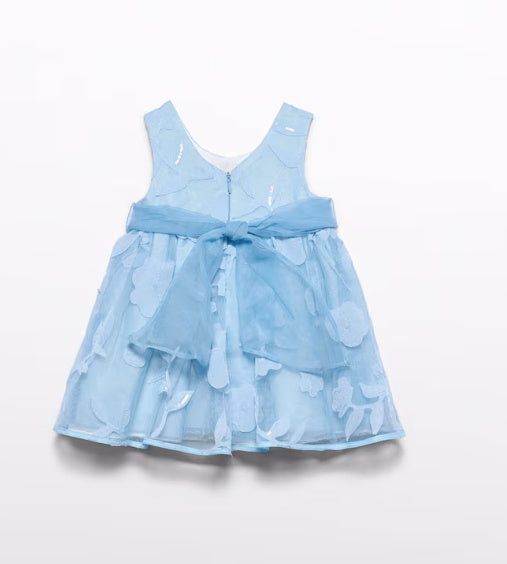 Abel & Lula Baby jurk met gestanste bloemen