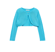 Abel & Lula Tricot bolero turquoise