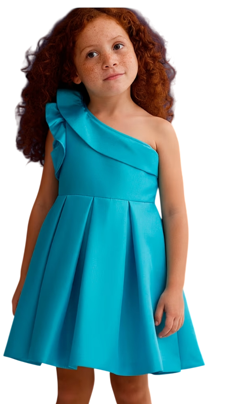 Abel & Lula  trical mikado dress for girls