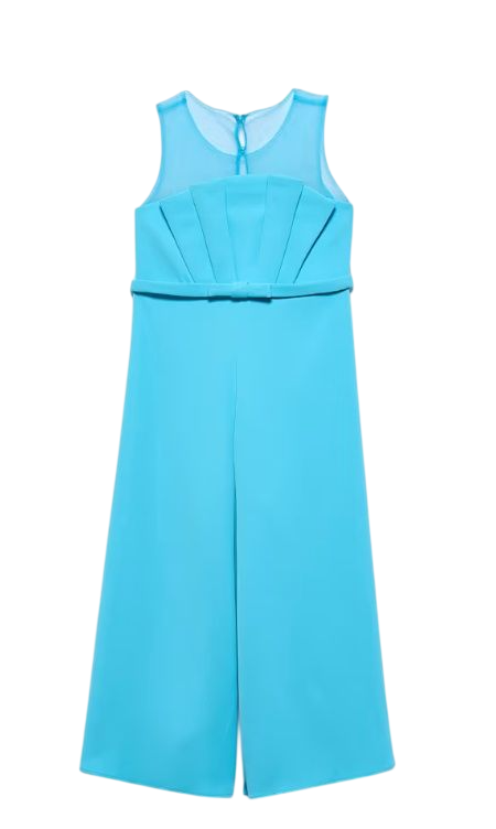 Abel & Lula Lang crêpe jumpsuit voor meisjes