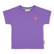 Jubel T-shirt met backprint - Rolling in to Spring