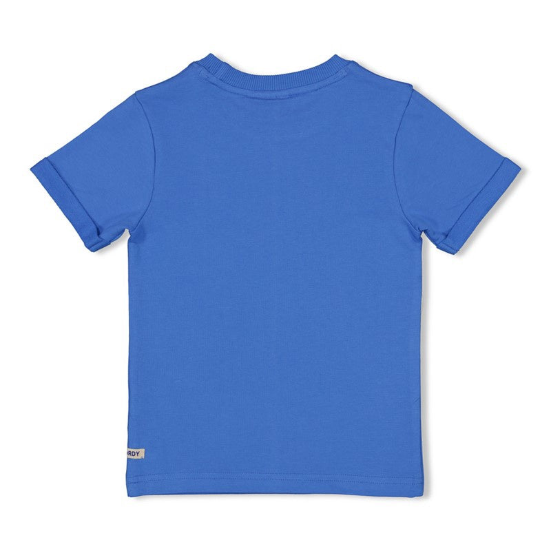 Sturdy T-shirt - Run the Day blauw