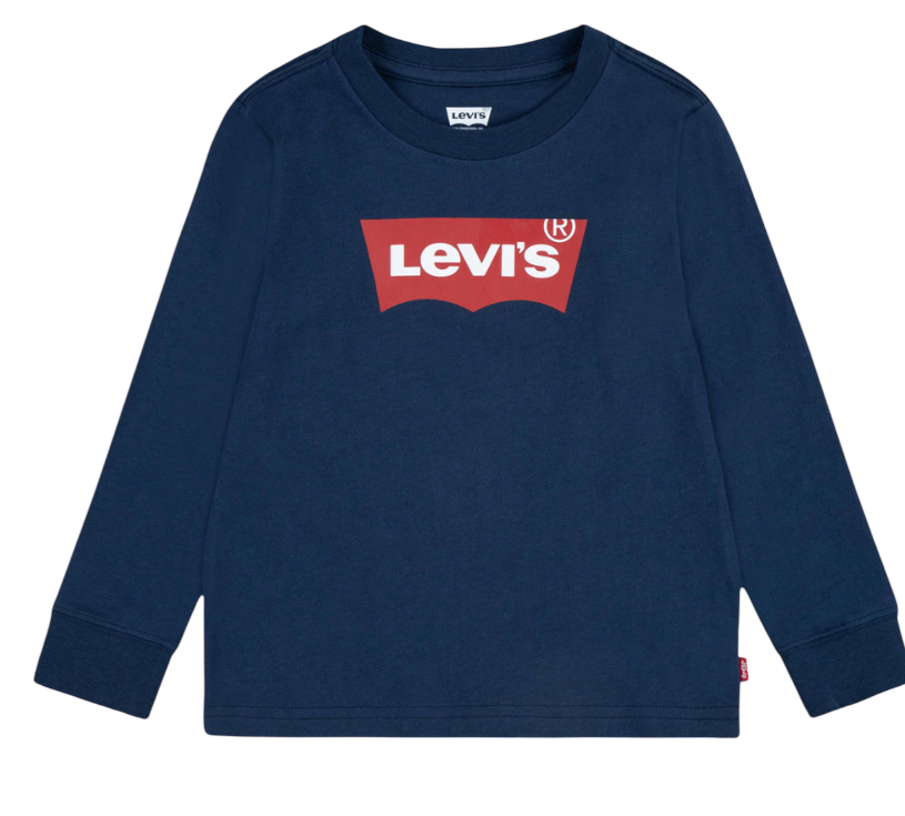 Levi’s Longsleeve Baby donker blauw Unisex