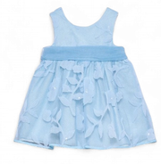 Abel & Lula Baby dress with cut-out flowers
