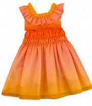 Abel & Lula meisjes set oranje