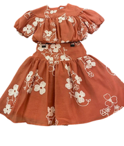 Abel & Lula meisjes set bloemen
