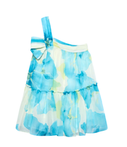 Abel & Lula Printed chiffon dress for girls