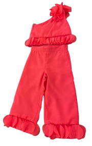 Abel & Lula meisjes set donker roze
