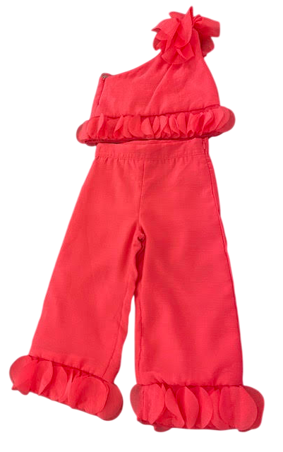 Abel & Lula meisjes set donker roze