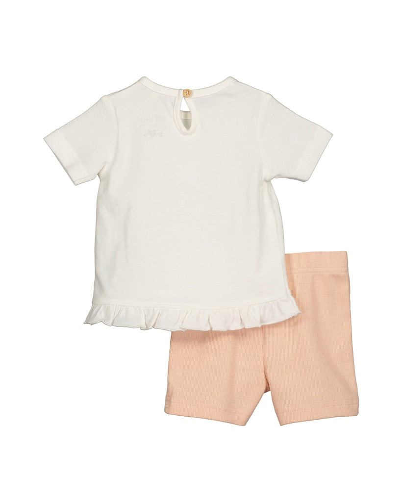 Blue Seven baby set  zwaan