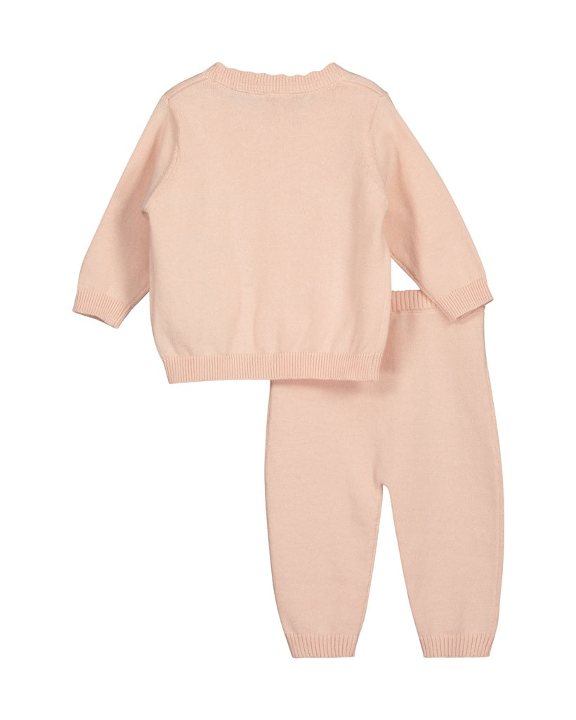 Blue Seven baby set meisjes roze