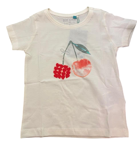 Blue Seven meisjes tshirt kers