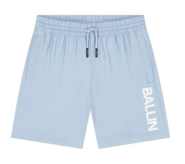 Ballin  Junior Dual Line Logo Swim Shorts