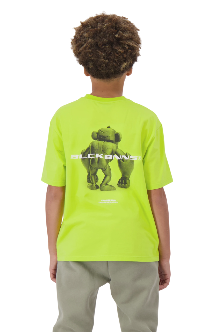 Black Bananas JR. 3D CONVOY T-SHIRT Neon Yellow