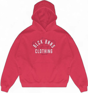 Black Bananas JR. ARCH CONVOY HOODIE  Neon Red