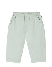Petit Bateau Effen babybroekje van katoen/linnen
