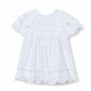 Mayoral Cotton dress kant wit