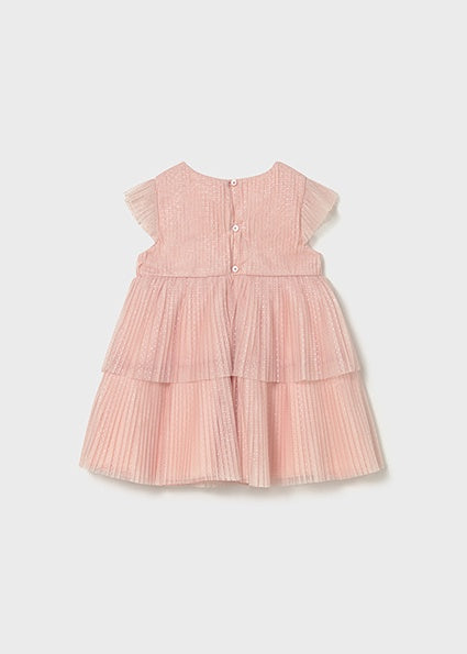 Mayoral Pleated tulle dress