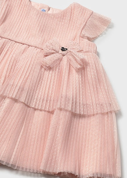 Mayoral Pleated tulle dress